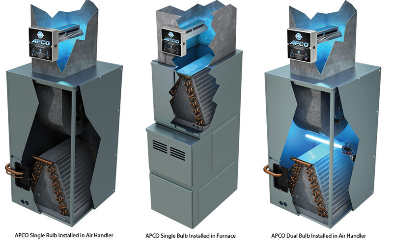 UV Light Installation